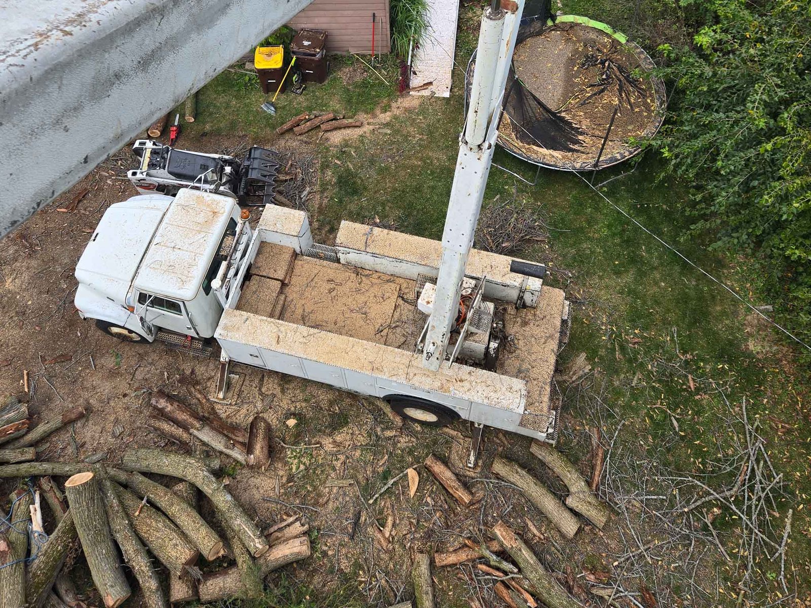 tree chipper truck Rockford